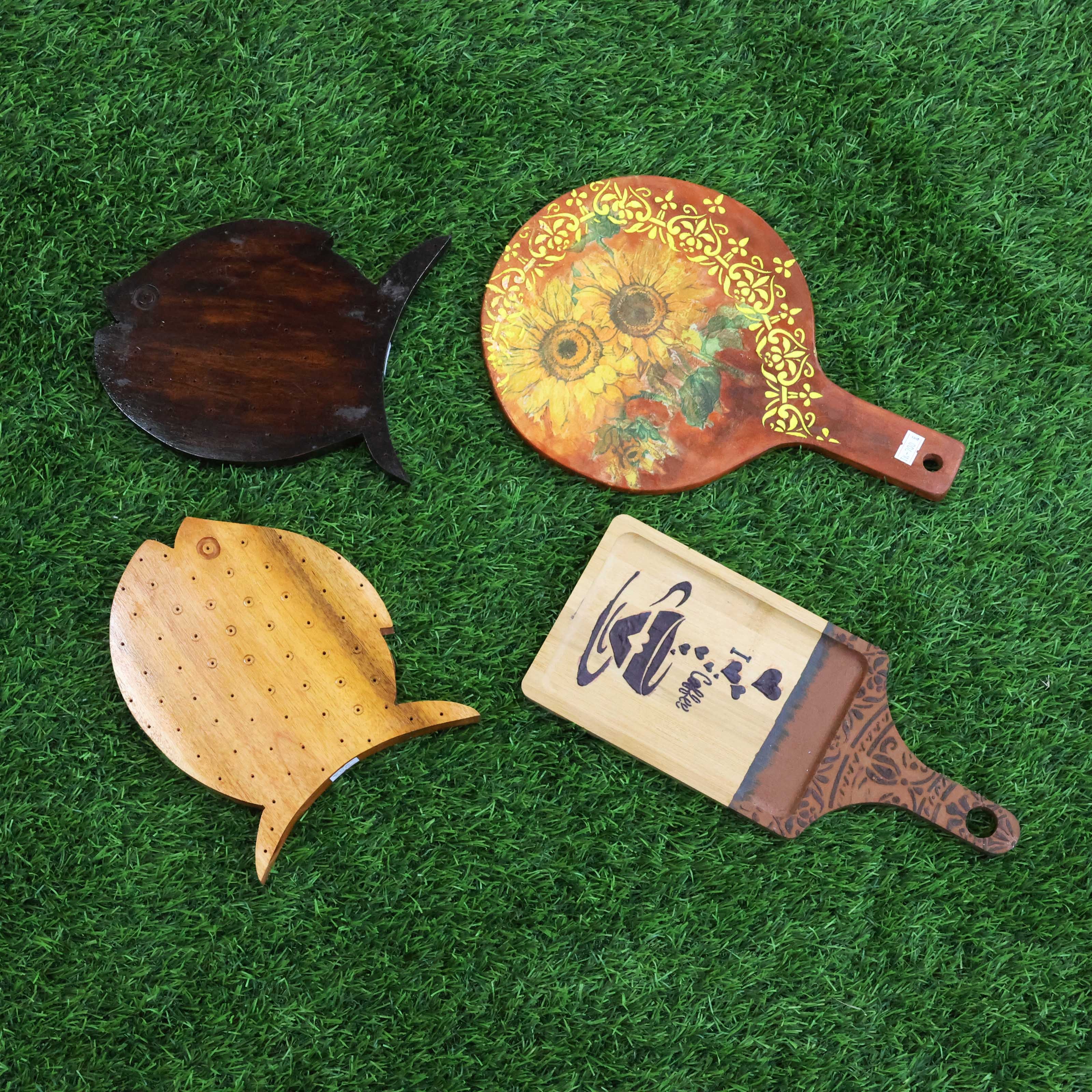 Artisanal Wooden Serving